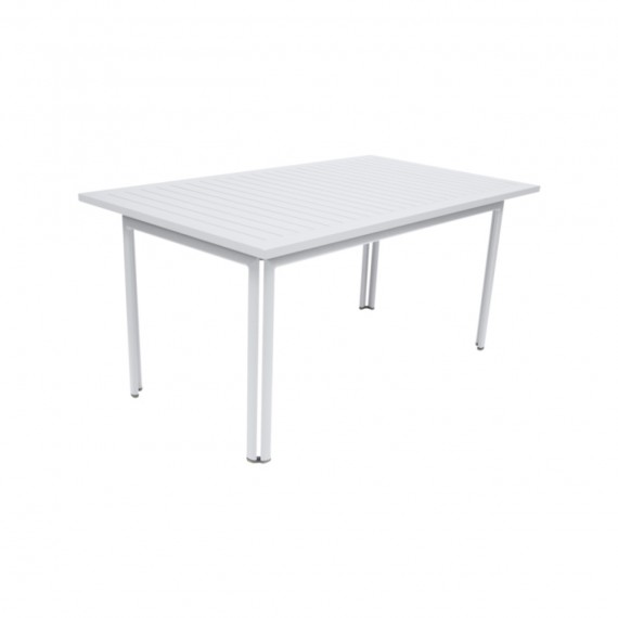 FERMOB Table rectangulaire COSTA Blanc coton 