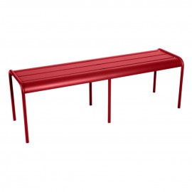 Banc LUXEMBOURG - coquelicot