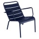 Fauteuil bas LUXEMBOURG - bleu abysse