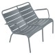 Fauteuil bas duo LUXEMBOURG - gris orage