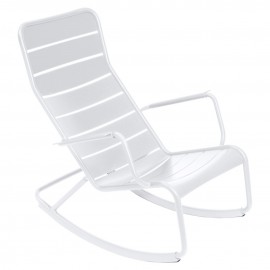 Rocking chair LUXEMBOURG - blanc coton FERMOB