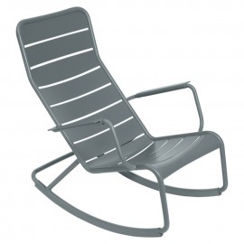 Rocking chair LUXEMBOURG - gris orage FERMOB