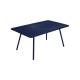 Table rectangulaire LUXEMBOURG - bleu abysse