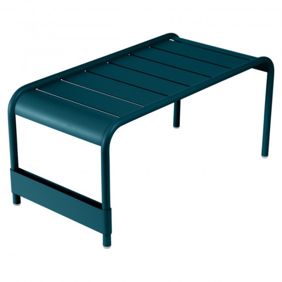 FERMOB Table basse LUXEMBOURG - bleu acapulco 