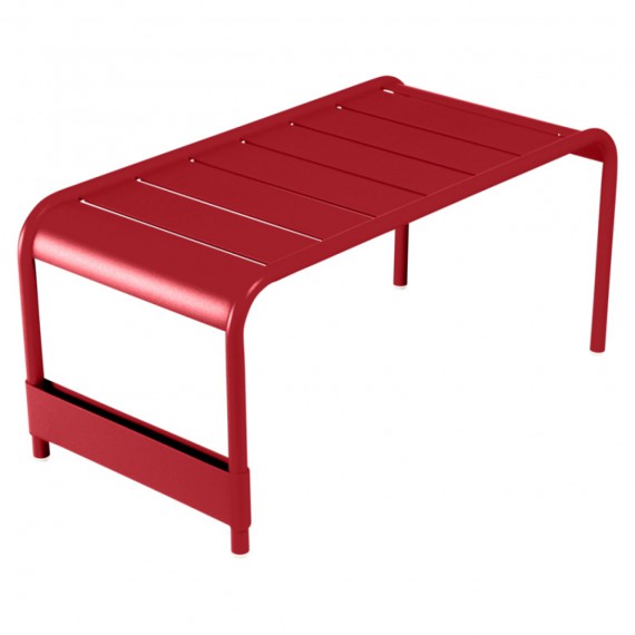 FERMOB Table basse LUXEMBOURG - coquelicot 