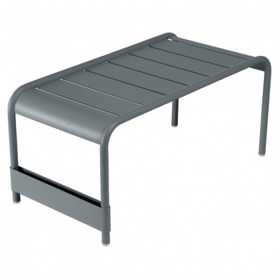 FERMOB Table basse LUXEMBOURG - gris orage 