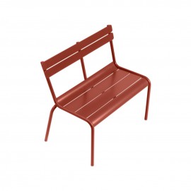 Banc LUXEMBOURG KID - ocre rouge FERMOB