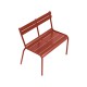 Banc LUXEMBOURG KID - ocre rouge