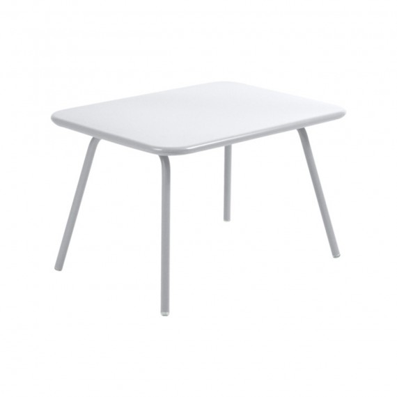 FERMOB Table LUXEMBOURG KID - blanc coton 