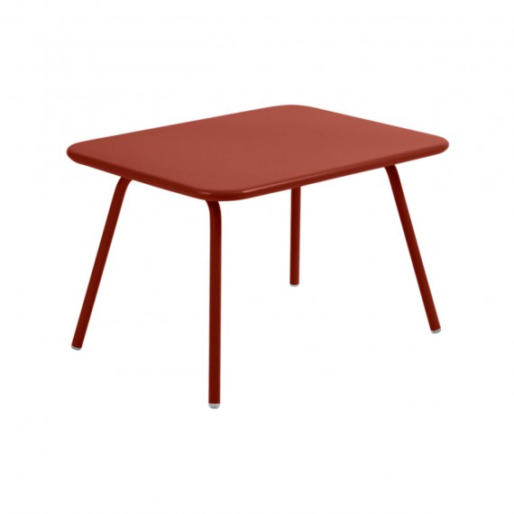 FERMOB Table LUXEMBOURG KID - ocre rouge 