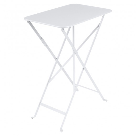 FERMOB Table rectangulaire BISTRO - blanc coton 
