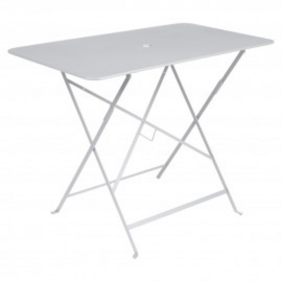 FERMOB Table rectangulaire BISTRO - blanc coton 