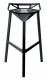 STOOL ONE anodisé Noir