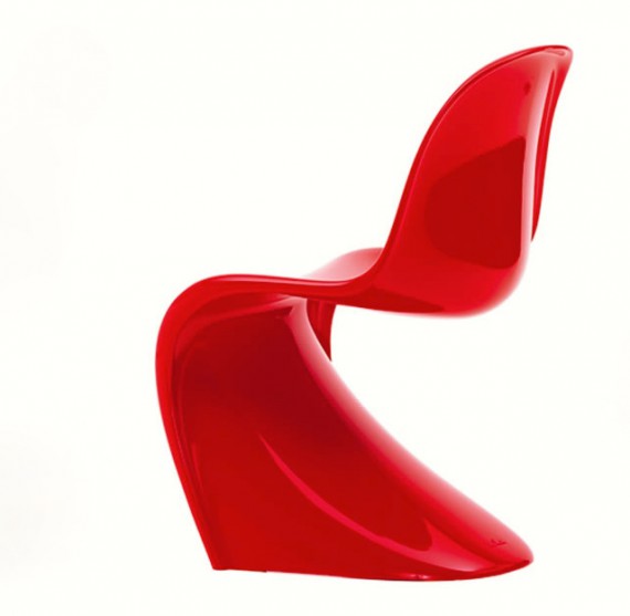 Vitra Chaise PANTON CLASSIC - rouge 