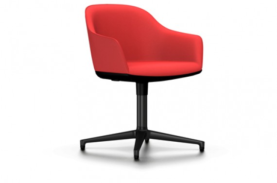 Vitra SOFTSHELL CHAIR Rouge Coquelicot 