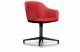 SOFTSHELL CHAIR cuir Rouge