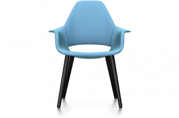 Vitra Eames & Saarinen ORGANIC CHAIR Bleu Ivoire 