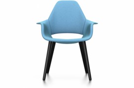 Eames & Saarinen ORGANIC CHAIR Bleu Ivoire Vitra