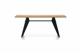 Table EM TABLE 180x90 Noir foncé Vitra