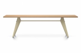 J. Prouvé Table EM TABLE 260x90 Ecru Vitra