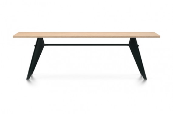 Vitra Table EM TABLE 240x90 Noir foncé 