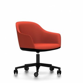 Fauteuil SOFTSHELL CHAIR Brique Vitra