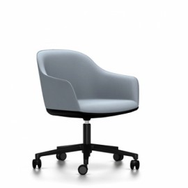 Fauteuil SOFTSHELL CHAIR Gris Vitra