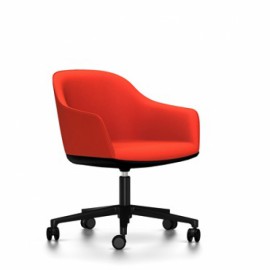 Fauteuil SOFTSHELL CHAIR Orange Vitra