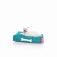 Coussin small pour chien DOGGIELOUNGE Turquoise