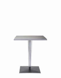 Table TOPTOP mélamine Aluminium Kartell