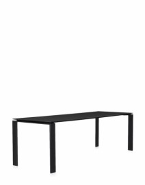 Table FOUR rectangulaire Noir Noir Kartell