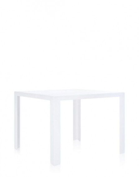 Kartell Table INVISIBLE TABLE carrée Blanc brillant 