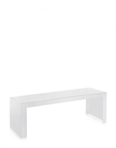 Kartell Table INVISIBLE SIDE Blanc brillant 