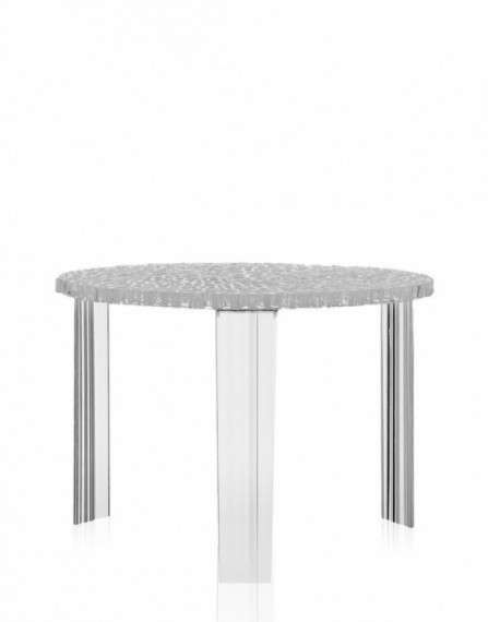 Kartell Table basse T Table moyen modèle Cristal 