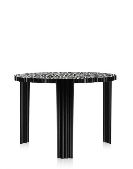 Kartell Table basse T Table moyen modèle Noir 