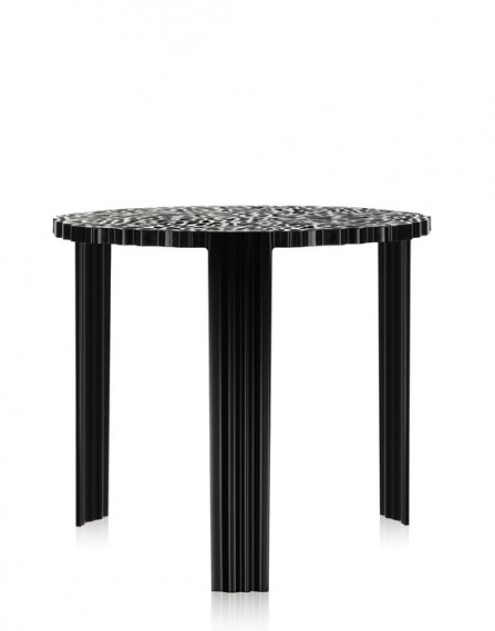 Kartell Table basse T TABLE grand modèle Noir 
