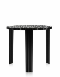 Table basse T TABLE grand modèle Noir Kartell