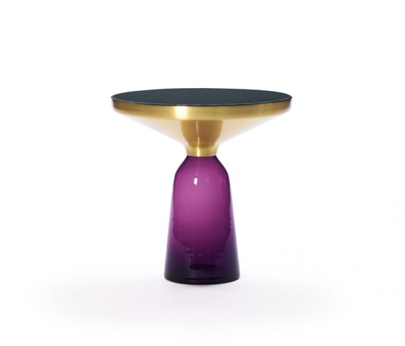 Classicon Table d apppoint Bell Side Table Améthyste 