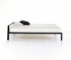 Lit ALUMINIUM BED laqué 150x210