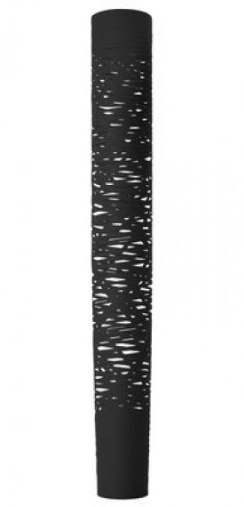 Foscarini Lampadaire TRESS grande LED noir 