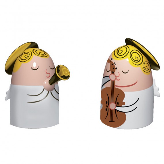 Alessi Angels Band set de deux figurines 