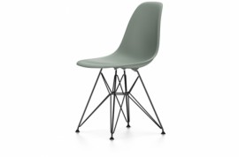 Chaise Eames DSR - gris galet pieds noirs Vitra