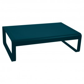Table basse rectangulaire BELLEVIE - bleu acapulco Fermob