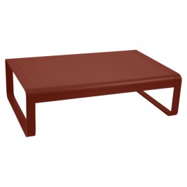 Table basse rectangulaire BELLEVIE - ocre rouge Fermob